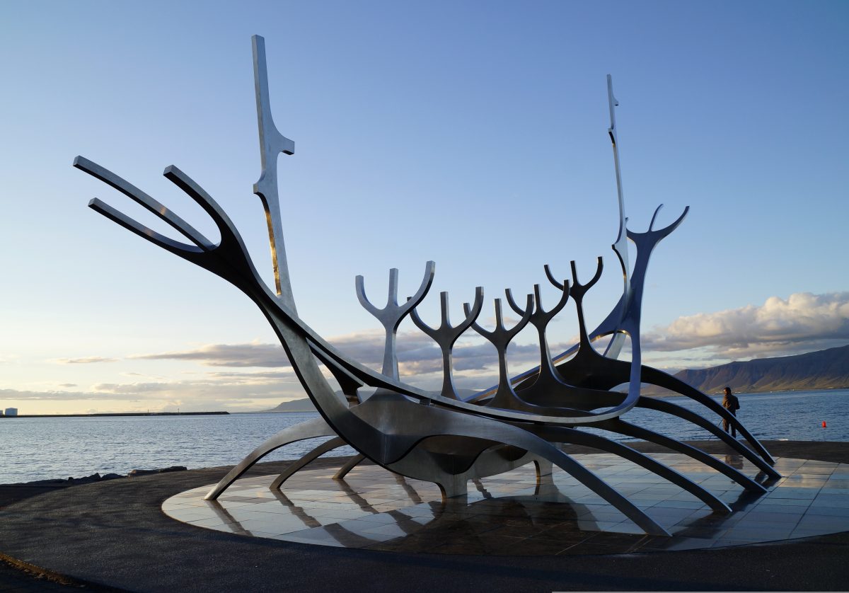 Island Skulptur
